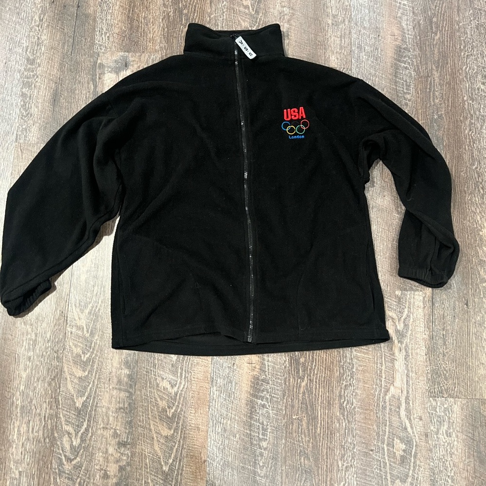 Olympic zip up size large